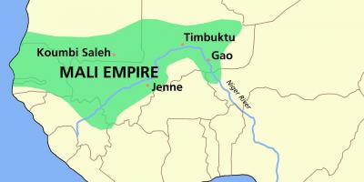 Reino do Mali mapa